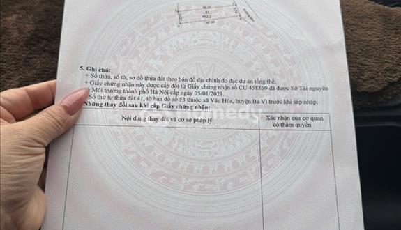 Giao Bán Lô Đất Siêu Đẹp Tại Xã Yên Bài - BaVi - Ảnh 1