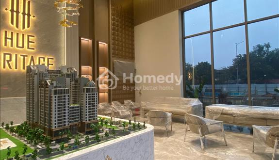 Bán Căn hộ CC Huế Heritage , 3PN tầng 23 view hồ trái tim - sở hữu lâu dài - Ảnh 1