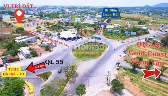 Bán đất đường Hồ Trí Tân, trung tâm TP Bà Rịa – sổ hồng riêng - Ảnh 1
