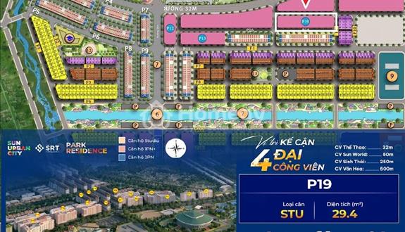 Căn Studio Sun Urban City, tòa P19 rẻ nhất hiện tại. Full giá kèm nội thất 1,23 tỷ - Ảnh 1