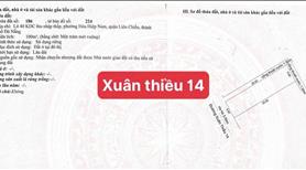 Bán đất đường xuân thiều 14 - gần biển  -dt: 100m2 (5x20)m kẹp cống bên hông xây nhà thoáng mát - Ảnh 2