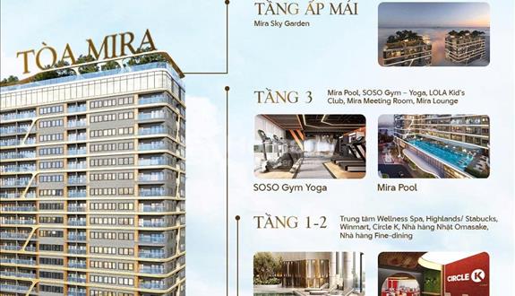Giảm 400 triệu cho khách mua sớm Tặng gói quà tặng nội thất Ưu Đãi Vị Trí Mira Tower Regal Complex - Ảnh 1
