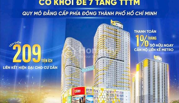Căn hộ liền kề ga Metro trả trước 5% nhận ngay căn đẹp - Ảnh 1