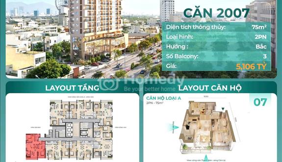 Cần tiền gấp cần bán 1 căn view pháo hoa trung tâm thành phố Đà Nẵng - Ảnh 1