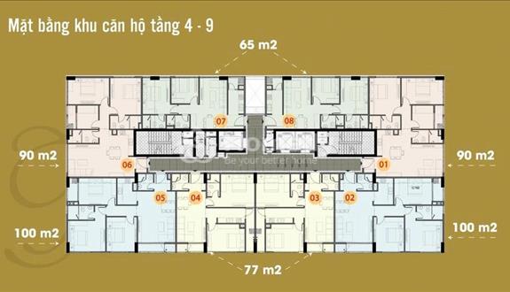 Chủ nhà gửi bán căn hộ tại 83 Hào Nam, The Terra, 85m2 2Pn + 2Wc, đã có sổ! - Ảnh 1