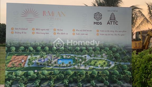 Đất nền khu dân cư Lumian,  4000m2 tiện ích đang hoàn thiện. Sẵn sổ sang tên công chứng - Ảnh 1