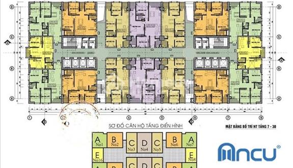 Giá cực hiếm!!! Bán gấp căn hộ 3 ngủ 3 vệ sinh 132m2 C14 Tố Hữu tầng đẹp - Ảnh 1