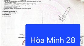 💥bán đất đường hoà minh 28 - dt: 108,5m2 - ngay nguyễn sinh sắc - Ảnh 3