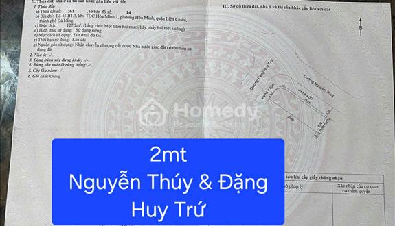 🔴bán lô góc đẹp 2mt – đặng huy trứ & nguyễn thúy - Ảnh 1