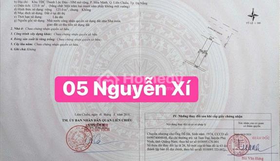 🔴bán đất trục đường kinh doanh sầm uất nguyễn xí - dt 125m2 - Ảnh 1