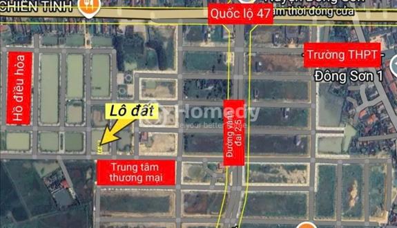 Siêu rẻ! MB1879 Đại đô thị TP Thanh Hóa lô 100m2 giá chỉ 1,6x tỷ đường 20,5m đối diện trung tâm TM - Ảnh 1
