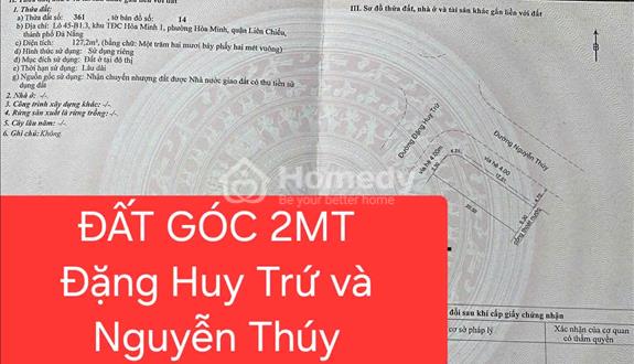 💎cần bán lô góc 2 mt đường đặng huy trứ và nguyễn thuý - Ảnh 1