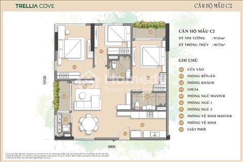 Căn hộ 3PN Mizuki Park, số lượng giới hạn chỉ từ 7 ty/căn