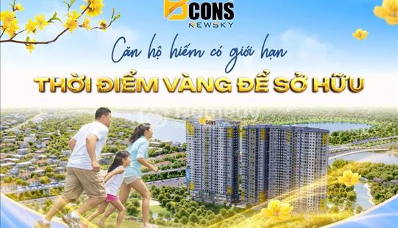 Cần bán căn Bcons Newsky 2pn 65m2 chỉ 3,2 tỷ bao Vat ngay QL13 - Ảnh 1