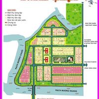 Bán đất nền KDC Phú Xuân Vạn Hưng Phú, Nhà Bè, biệt thự dãy D (10x25) 51 triệu/m2, đường lớn 25m