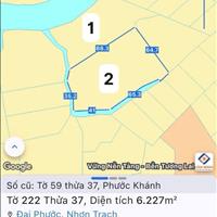 hơn 1HA đất 3 mặt tiền rạch – giá chỉ 1 triệu/m² tại Nhơn Trạch