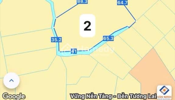 hơn 1HA đất 3 mặt tiền rạch – giá chỉ 1 triệu/m² tại Nhơn Trạch - Ảnh 1