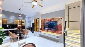 🏡cần bán nhà 3 tầng siêu đẹp full nội thất ngay đường hoà minh - Ảnh 4