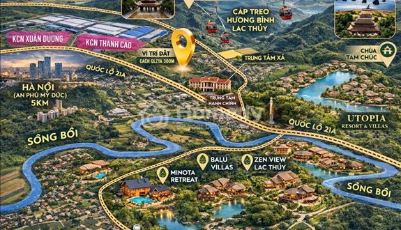 Bán đất Cao Dương gần Hà Nội – Giá hơn 300 TRIỆU - Ảnh 1