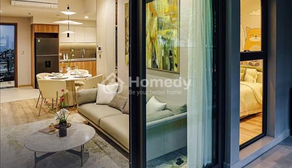 Căn 1 phòng Quận 2  view nhạc nước -  Masterise cốm  - Ảnh 1