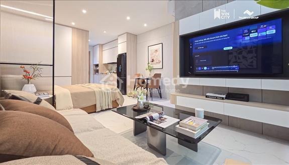 Chỉ thanh toán 120 tr kí ngay HĐMB, hàng tháng trả 6,5 tr là có thể sở hữu ngay căn hộ studio 35m2 - Ảnh 1