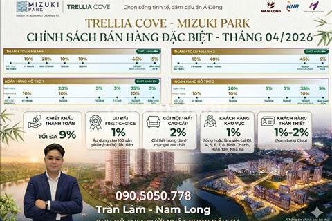 📢 Căn hộ trellia cove – chính sách tháng 4 chiết khấu lên đến 15.5%