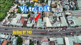 BÁN Lô Đất 360m Mặt Tiền DT 743 Ngay Ngã Tư Moeeus Ông Cù Bình Chuẩn Bình Dương - Ảnh 6