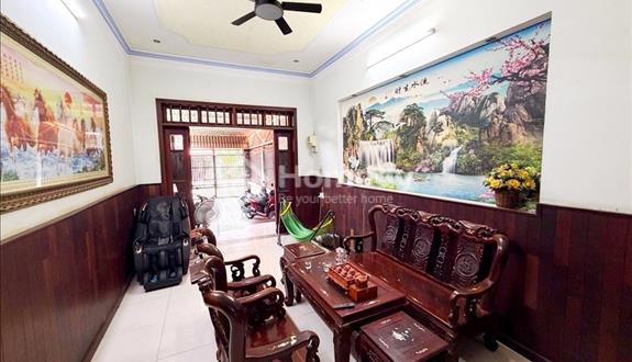 Mặt tiền kinh doanh trung tâm Dĩ An 101m2 4 tầng 6 pn tặng full nội thất chỉ 5,95 tỷ tl - Ảnh 1