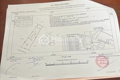 Nhà mặt phố tại đường bạch mai, thị trấn long điền, bà rịa vũng tàu 