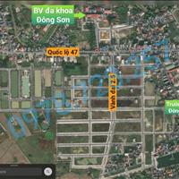 Siêu rẻ lô áp góc 125m2 mặt tiền 6m đường 20,5m đại đô thị Đông Sơn TP Thanh Hóa giá chỉ 1,2 tỷ