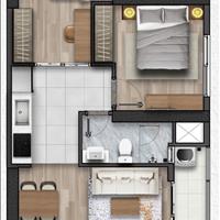 Giá tốt bán nhanh căn 1PN+ tầng cao Căn Hộ FPT3