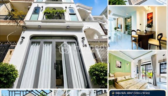 Siêu phẩm Khu Biệt Thự Cư Xá Phan Đăng Lưu, 4 tầng, 5PN, 6WC nội thất cao cấp - Ảnh 1