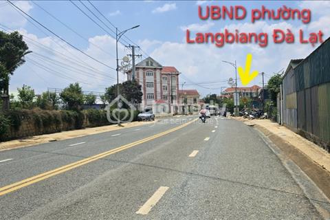 Bán đất mặt tiền đường Bidoup ( qh rộng 22m) cách TTHC phường Langbiang Đà Lạt 100m