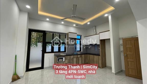 💎 (13tr) Nhà 3 tầng SIM CITY đường LÒ LU gần VinHomes | nội thất đã full, phòng ngủ trệt - Ảnh 1