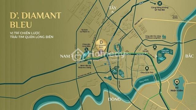 Vị trí của D'Diamant Bleu