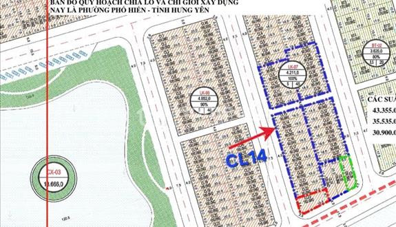Bán đất trung tâm phường Phố Hiến thành phố Hưng Yên chỉ 3.25 tỷ sẵn sổ rẻ hơn đất huyện - Ảnh 1