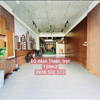 💎 (22tr) Nhà 4 tầng mặt tiền D2 - MAN THIỆN, full nội thất | có gara - thang máy