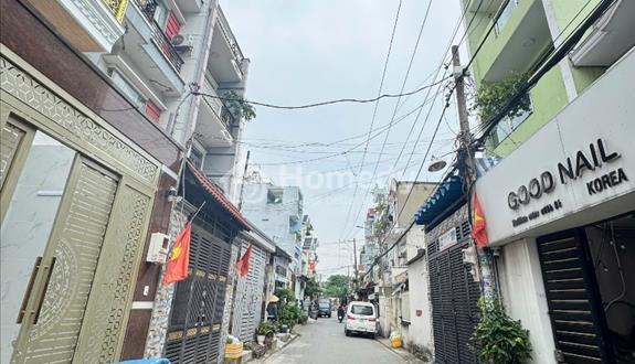 HL2 hẻm xe hơi né thông mới xây 5 tầng đúc 4x18m có thang máy tặng full nội thất chỉ nhỉnh 10 tỷ - Ảnh 1