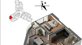 Góc ban công đắt giá : chính chủ bán căn 1PN+view tầng 10 Vịnh Bái Tử Long  - Ảnh 5