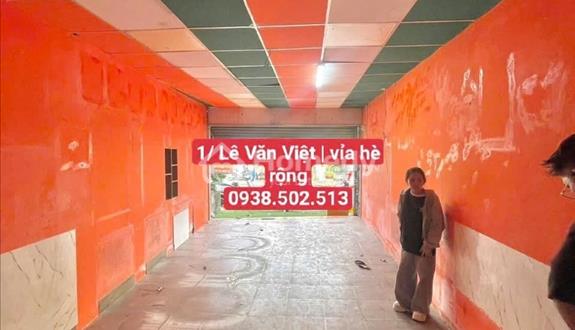 💎 (10tr) Cho thuê mặt bằng LÊ VĂN VIỆT 1/, gần ngã tư Thủ Đức | vỉa hè rộng - Ảnh 1