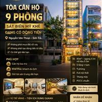 Bán tòa căn hộ Nguyễn Văn Thoại Sơn Trà Đà Nẵng — 83m² — 9 phòng — sát biển Mỹ Khê — có dòng tiền