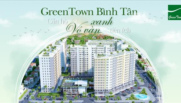 Chỉ từ 827 triệu sở hữu căn hộ green town bình tân - Ảnh 1