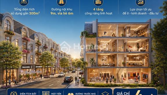 Nhà Phố 4 tầng tại Vlasta Thuỷ Nguyên Hải Phòng - Ảnh 1