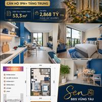 Blanca City – Beacon E1 | Căn hộ 1PN+ tầng trung | 53,3m².