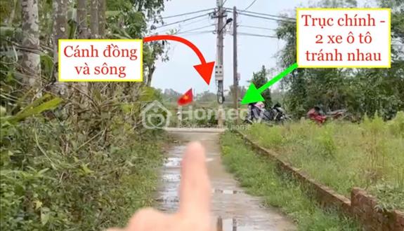 Tôi con chủ cần bán lô đất đẹp gần làng nghề du lịch Kim Bồng, 7 phút di chuyển đến phố cổ Hội An - Ảnh 1