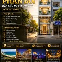 Bán nhà 4 tầng đường Phan Bôi, Sơn Trà, gần biển Mỹ Khê, diện tích 91,2m²