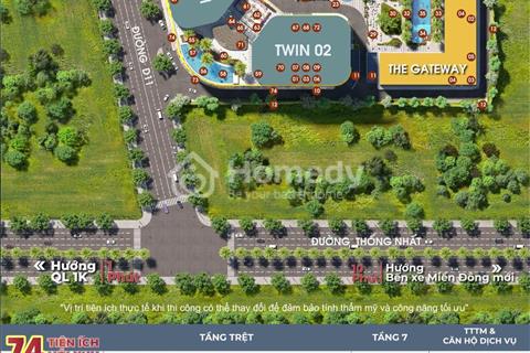 Căn hộ 2PN 2WC trung tâm Dĩ An – Sống tiện nghi tại Bcons Center City