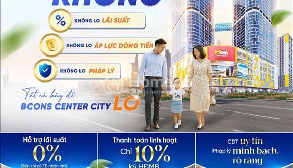 Bcons Center City - Không chỉ là nơi an cư mà còn là cơ hội đầu tư dài hạn. - Ảnh 1