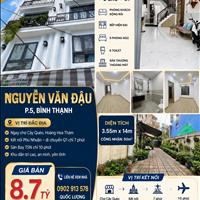 Nhà đẹp HXH Nguyễn Văn Đậu, 50m2 đất xây 5 tầng kiên cố, ngang 3,55m dài 14m