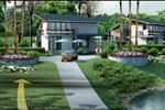Biệt thự cao cấp khu D là một bán đảo được bao quanh bởi hồ nước, gồm 7 căn biệt thự với hướng nhìn mở rộng ra hồ. Các kiến trúc sư Eco Architecture sẽ tư vấn cho từng khách hàng phương án thiết kế tối ưu.